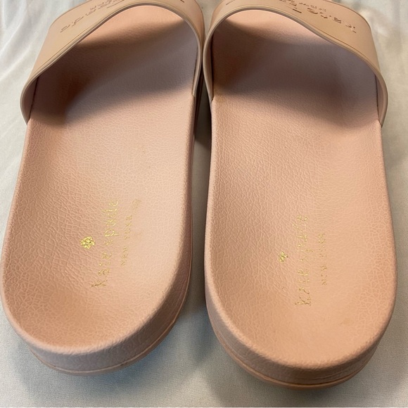 Kate Spade Pink Sunny Slides Size 11 B - Picture 5 of 10
